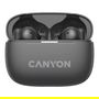 Canyon Auriculares OnGo 10 In-Ear True Wireless Bluetooth 5.3 Llamadas Música Deporte Uso Diario Negro