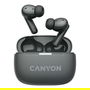 Canyon Auriculares OnGo 10 In-Ear True Wireless Bluetooth 5.3 Llamadas Música Deporte Uso Diario Negro