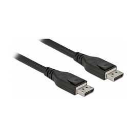 DeLOCK Cable DisplayPort Activo 8K 60Hz 15m, DP 1.4, 7680x4320, 32.4 Gbit/s, HBR3, Macho a Macho, Negro