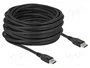 DeLOCK Cable DisplayPort Activo 8K 60 Hz 15 m 85504