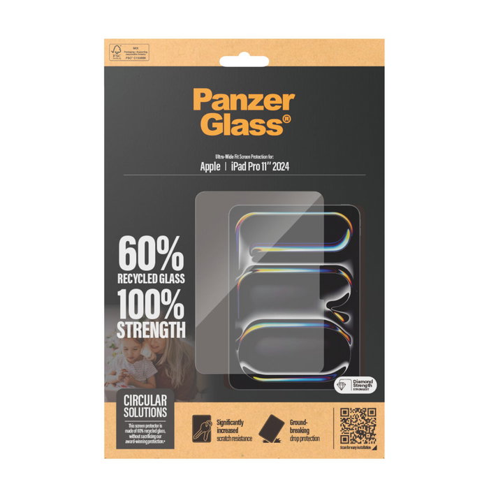 PanzerGlass Protector de Pantalla iPad Pro 11'' 2024 Ultra-Wide Fit PanzerGlass Protector de Pantalla iPad Pro 11'' 2024 Ultra-Wide Fit