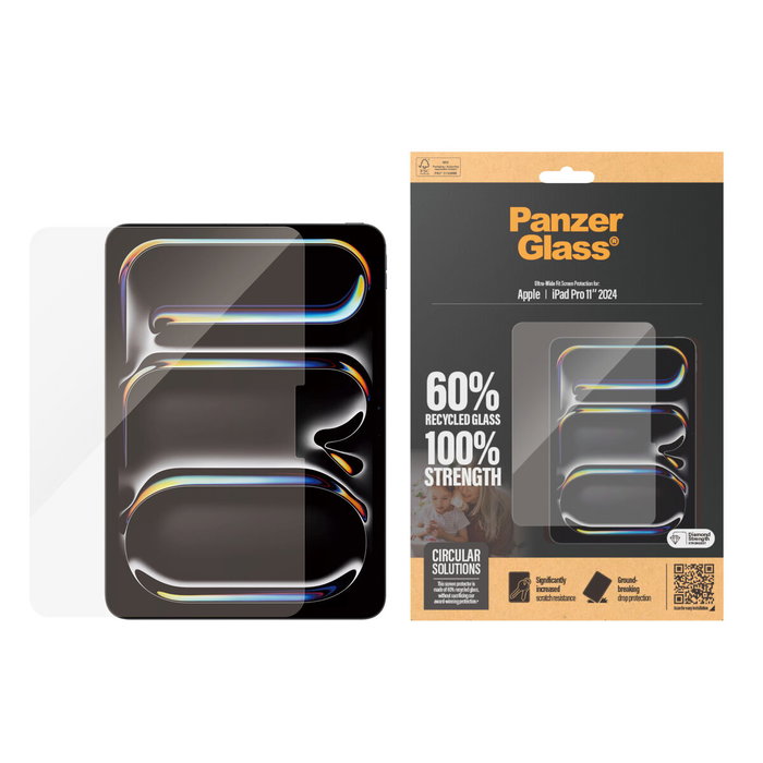 PanzerGlass Protector de Pantalla iPad Pro 11'' 2024 Ultra-Wide Fit PanzerGlass Protector de Pantalla iPad Pro 11'' 2024 Ultra-Wide Fit