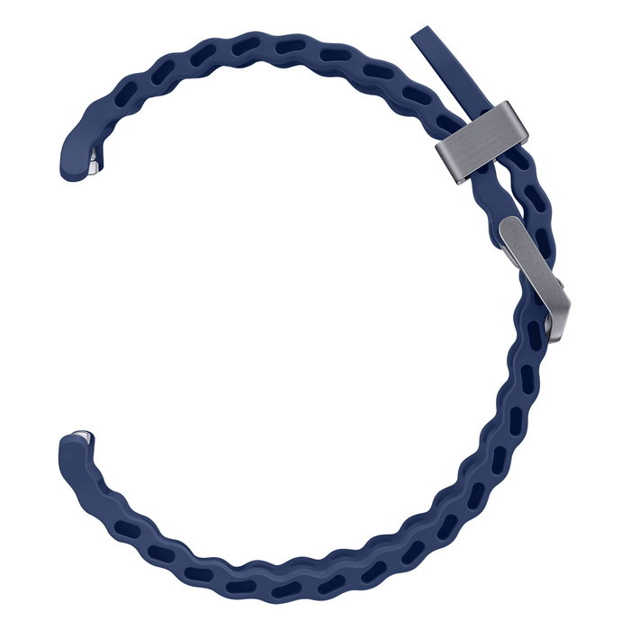Samsung Galaxy Watch Ultra Correa de Pulsera de Repuesto en Azul, Material NBR y Titanio, Compatible con Reloj Inteligente - ET-SNL70MNEGEU