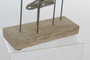 DKD Home Decor Figura Indio Plateado 51 x 26 x 9 cm (2 Unidades)