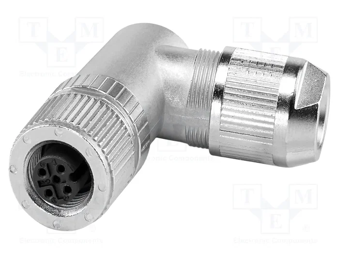 PHOENIX CONTACT Conector M12 de 5 pines, angular, IP65 PHOENIX CONTACT Conector M12 de 5 pines, angular, IP65