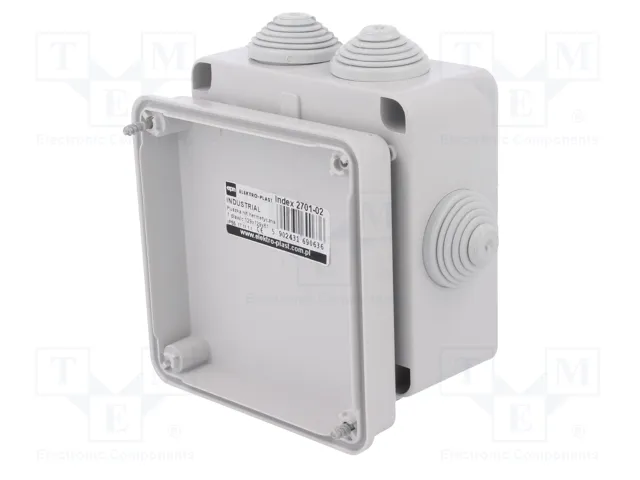 ELEKTRO-PLAST NASIELSK Caja de conexiones gris IP55 ELEKTRO-PLAST NASIELSK Caja de conexiones gris IP55