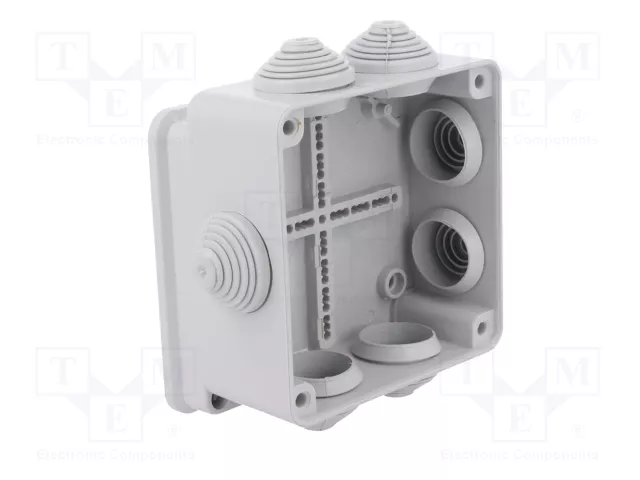 ELEKTRO-PLAST NASIELSK Caja de conexiones gris IP55 ELEKTRO-PLAST NASIELSK Caja de conexiones gris IP55