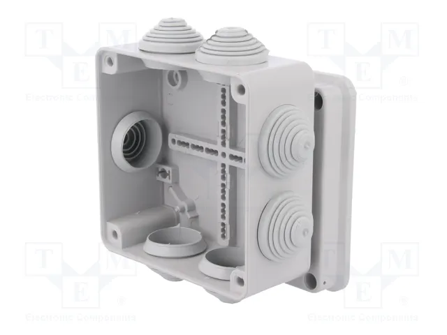ELEKTRO-PLAST NASIELSK Caja de conexiones gris IP55 ELEKTRO-PLAST NASIELSK Caja de conexiones gris IP55