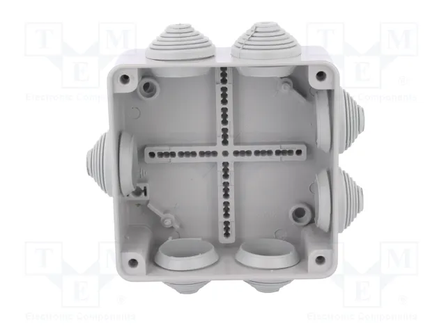 ELEKTRO-PLAST NASIELSK Caja de conexiones gris IP55 ELEKTRO-PLAST NASIELSK Caja de conexiones gris IP55