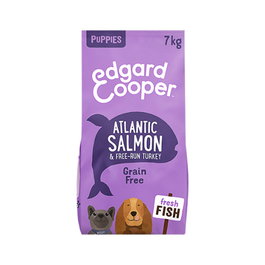 Edgard Cooper EC Canine Puppy Salmón del Atlántico y Pavo 7kg