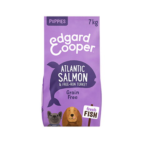 Edgard Cooper EC Canine Puppy Salmón del Atlántico y Pavo 7kg Edgard Cooper EC Canine Puppy Salmón del Atlántico y Pavo 7kg