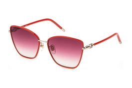 Furla SFU692V-580594 Gafas de sol con cristal rosa degradado