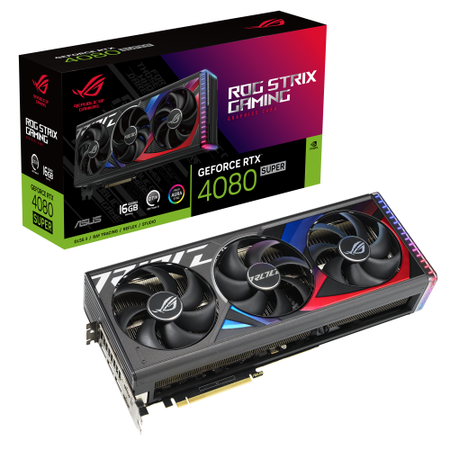 ASUS ROG -STRIX-RTX4080S-16G-GAMING NVIDIA GeForce RTX 4080 SUPER 16 GB GDDR6X