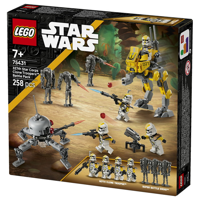 LEGO Star Wars 75431 Pack de Batalla del 327.º Cuerpo LEGO Star Wars 75431 Pack de Batalla del 327.º Cuerpo