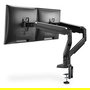 Digitus DA-90395 Soporte para 2 Monitores hasta 32" y 9kg con Resorte de Gas