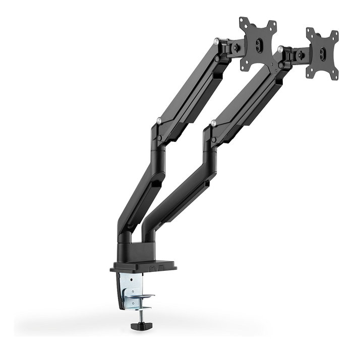 Digitus DA-90395 Soporte para 2 Monitores hasta 32" y 9kg con Resorte de Gas