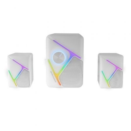 Mars Gaming MS-H21 Altavoces 2.1 35W Bluetooth Blancos