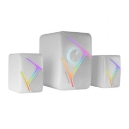 Mars Gaming MS-H21 Altavoces 2.1 Blanco