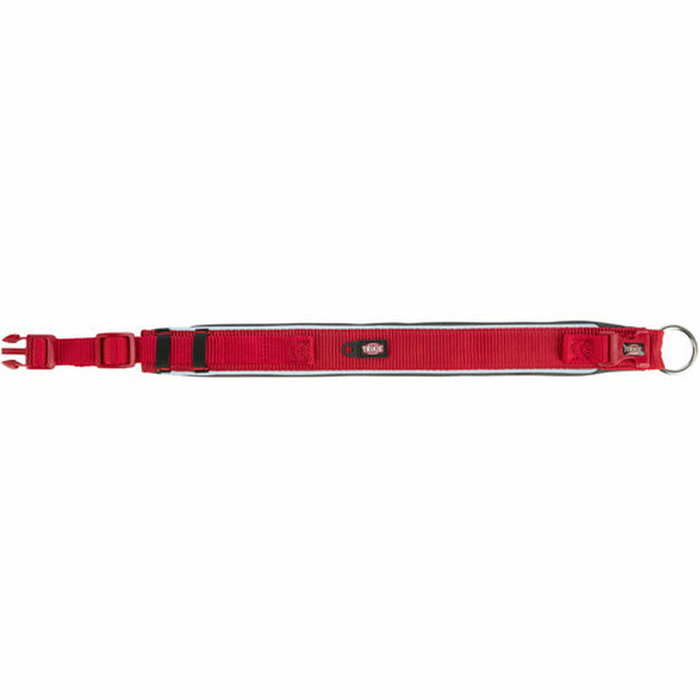 Collar para Perro Trixie Premium Rojo Grafito M/L 40-48 cm