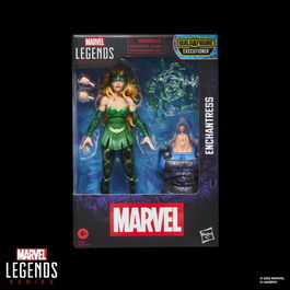 Hasbro Figura Marvel Legends Series Enchantress (La Encantadora) de Thor, 15 cm, más de 20 articulaciones, con pieza Build-A-Figure Executioner