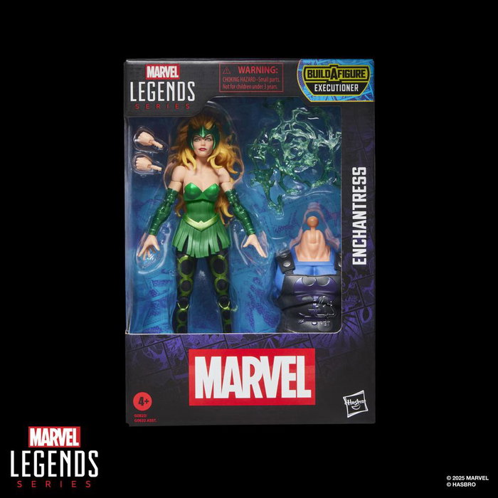 Hasbro Figura Marvel Legends Series Enchantress Coleccion Build A Figure Executioner 15cm Hasbro Figura Marvel Legends Series Enchantress Coleccion Build A Figure Executioner 15cm