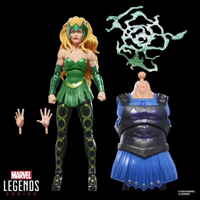 Hasbro Figura Marvel Legends Series Enchantress Coleccion Build A Figure Executioner 15cm Hasbro Figura Marvel Legends Series Enchantress Coleccion Build A Figure Executioner 15cm