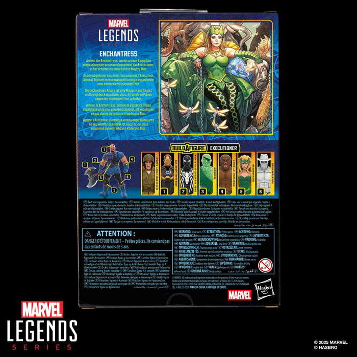 Hasbro Marvel Legends Enchantress (BAF: Executioner) 15 cm Hasbro Marvel Legends Enchantress (BAF: Executioner) 15 cm