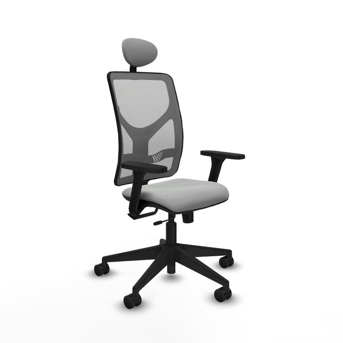 PIQUERAS Y CRESPO Silla de oficina Motilla Gris con mecanismo Sincro/Traslack PIQUERAS Y CRESPO Silla de oficina Motilla Gris con mecanismo Sincro/Traslack