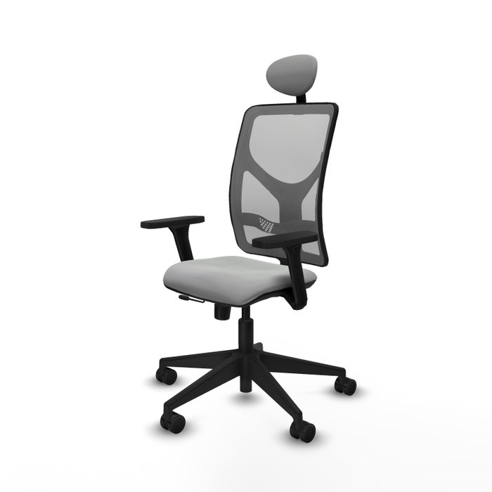 PIQUERAS Y CRESPO Silla de oficina Motilla Gris con mecanismo Sincro/Traslack PIQUERAS Y CRESPO Silla de oficina Motilla Gris con mecanismo Sincro/Traslack