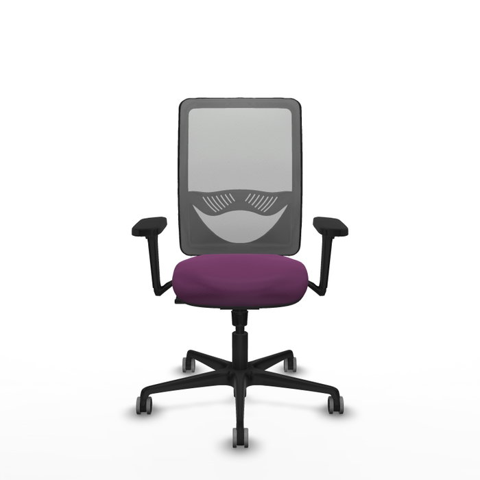 PIQUERAS Y CRESPO Silla de oficina Zulema con mecanismo Sincro, Morado y Gris PIQUERAS Y CRESPO Silla de oficina Zulema con mecanismo Sincro, Morado y Gris