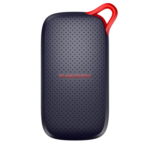 SanDisk Extreme Portable SSD 2 TB Marina y Rojo