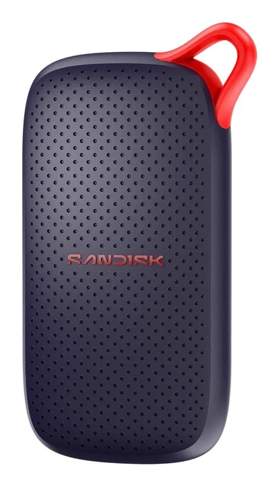 SanDisk Extreme Portable SSD 2 TB Marina y Rojo