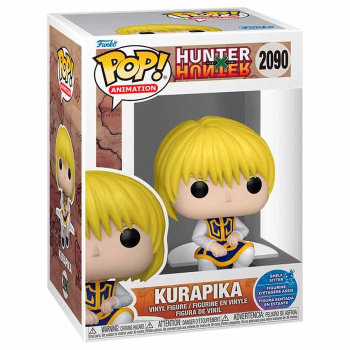 Funko POP Figura Vinilo Hunter x Hunter Kurapika Edición Especial en Caja Regalo Funko POP Figura Vinilo Hunter x Hunter Kurapika Edición Especial en Caja Regalo