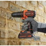 Black + Decker Taladro de percusión 18 V con 80 accesorios