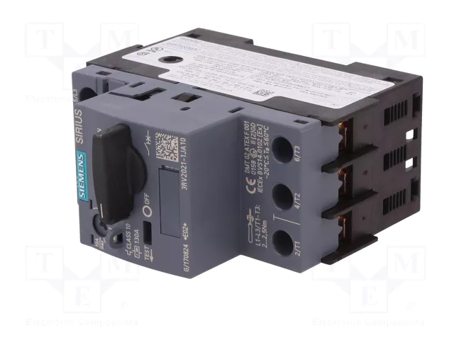 SIEMENS 3RV2021-1JA10 Interruptor motorizado 4kW 220÷690VAC