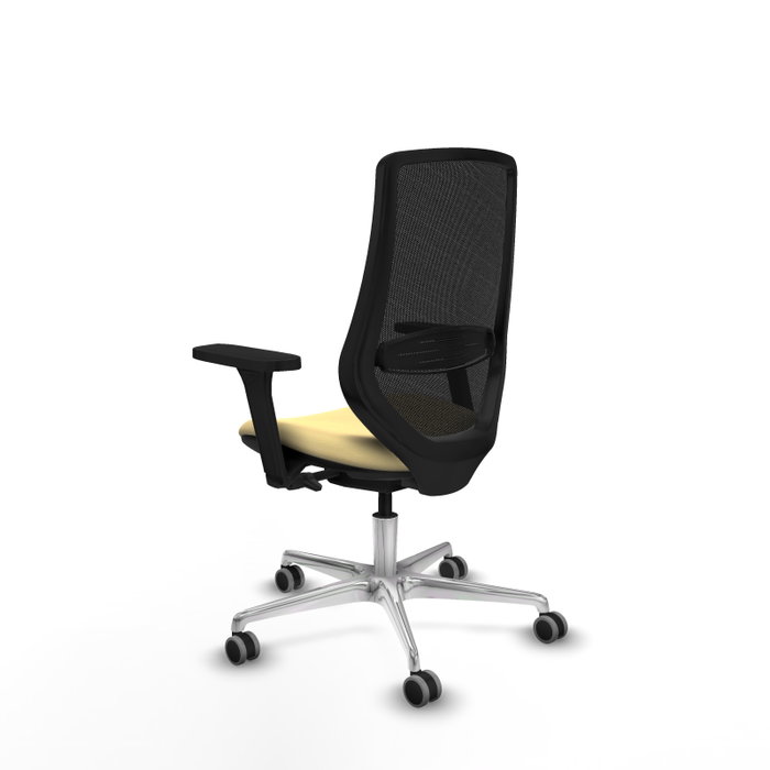 PIQUERAS Y CRESPO Silla de oficina Mardos Crema y Negro PIQUERAS Y CRESPO Silla de oficina Mardos Crema y Negro