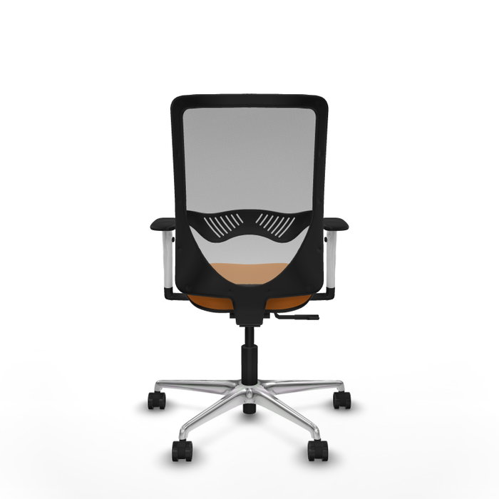 PIQUERAS Y CRESPO Silla de oficina Zulema Mecanismo Sincro Naranja y Gris PIQUERAS Y CRESPO Silla de oficina Zulema Mecanismo Sincro Naranja y Gris