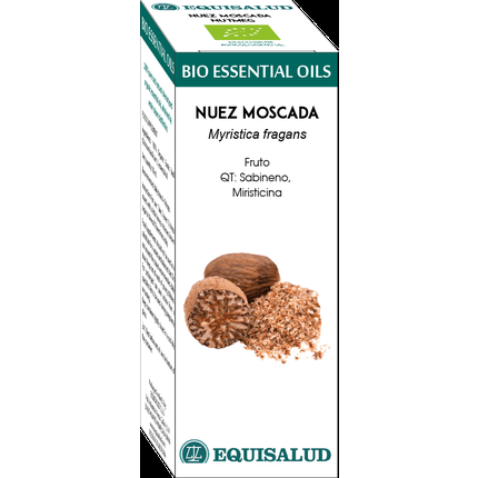 EQUISALUD BIO ESSENTIAL OILS Nuez Moscada Aceite Esencial EQUISALUD BIO ESSENTIAL OILS Nuez Moscada Aceite Esencial
