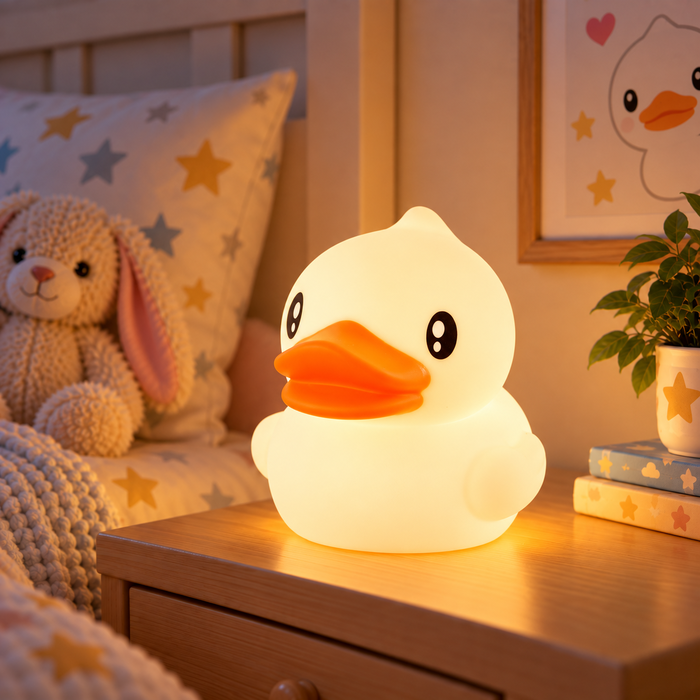 Wallduck Lámpara Nocturna de Pared LED Infantil Quitamiedos Recargable Wallduck Lámpara Nocturna de Pared LED Infantil Quitamiedos Recargable