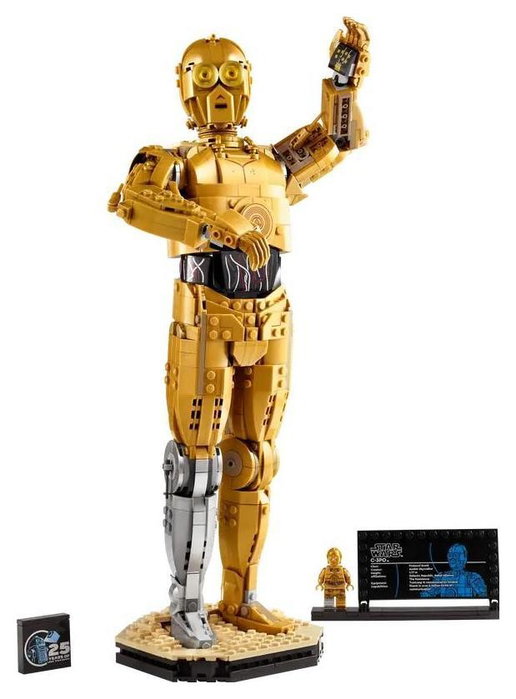 LEGO Star Wars C-3PO Kit de modelo para adultos LEGO Star Wars C-3PO Kit de modelo para adultos