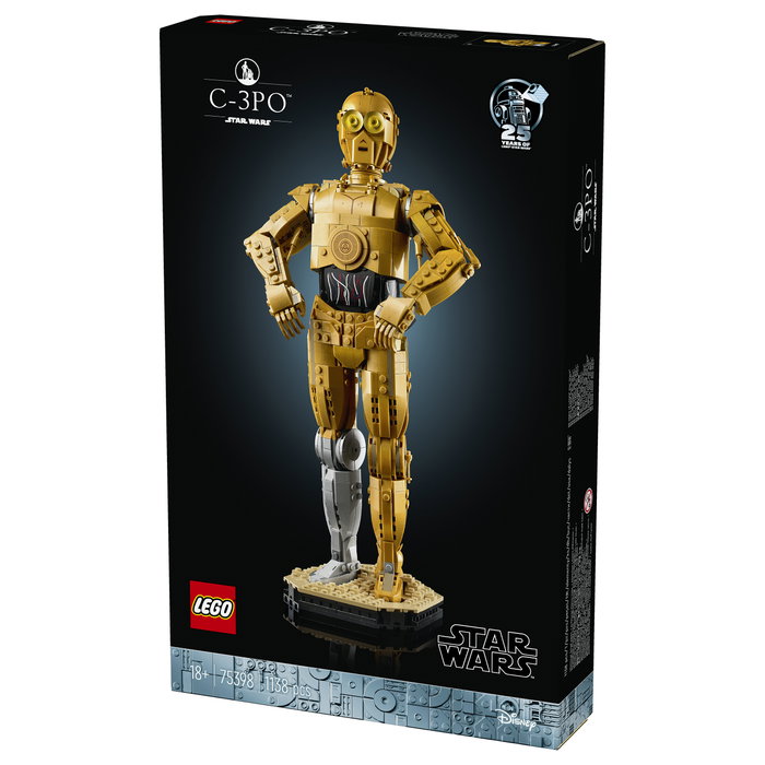 LEGO Star Wars C-3PO Kit de modelo para adultos LEGO Star Wars C-3PO Kit de modelo para adultos