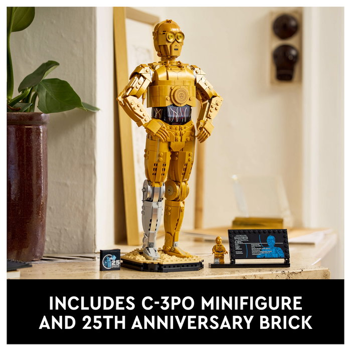 LEGO Star Wars C-3PO Kit de modelo para adultos LEGO Star Wars C-3PO Kit de modelo para adultos