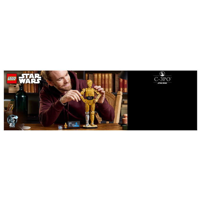 LEGO Star Wars C-3PO Kit de modelo para adultos LEGO Star Wars C-3PO Kit de modelo para adultos