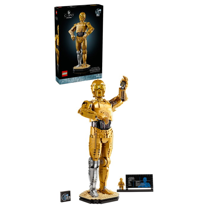 LEGO Star Wars C-3PO Kit de modelo para adultos LEGO Star Wars C-3PO Kit de modelo para adultos