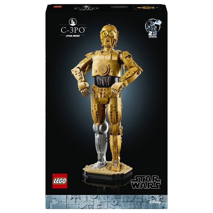 LEGO Star Wars C-3PO Kit de modelo para adultos LEGO Star Wars C-3PO Kit de modelo para adultos