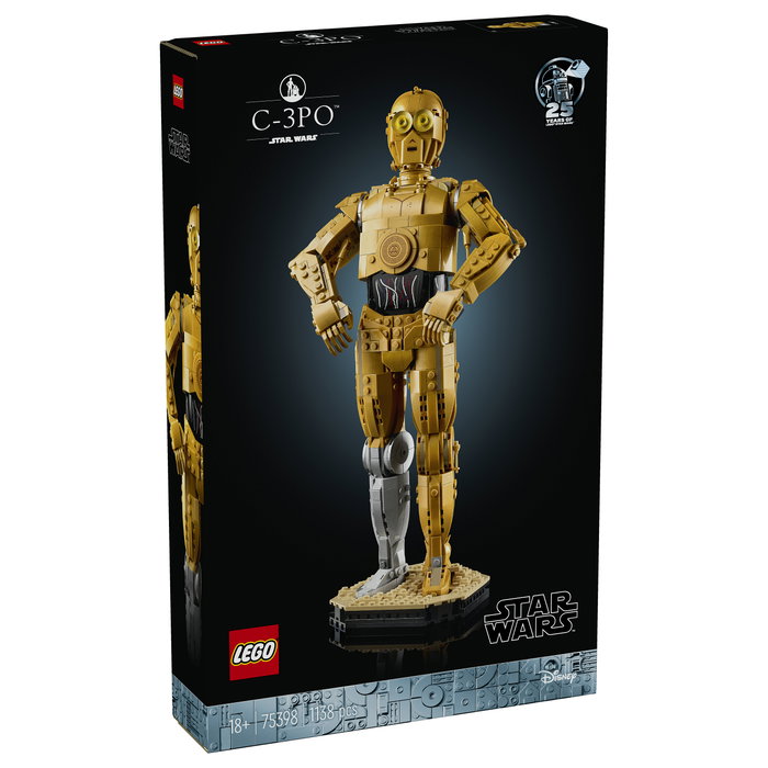 LEGO Star Wars C-3PO Kit de modelo para adultos LEGO Star Wars C-3PO Kit de modelo para adultos
