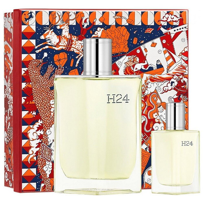 Hermès H24 Set de Eau de Toilette para Hombre (100 ml + 12.5 ml) inevitable