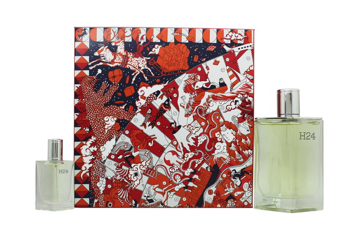 Hermès H24 Set de Eau de Toilette para Hombre (100 ml + 12.5 ml) inevitable