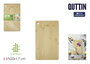 Quttin Tabla para Cortar Bambú 37 x 22 cm (18 Unidades)
