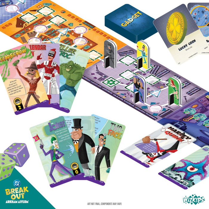 DC Breakout: Arkham Asylum Game Juego de Cartas *Edición Inglés* DC Breakout: Arkham Asylum Game Juego de Cartas *Edición Inglés*